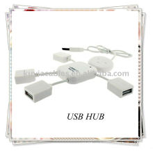 4 puertos USB Hub Cable Splitter Hub adaptador, con forma de hombre